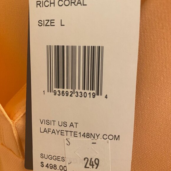 Lafayette 148 Sik blouse - Picture 5 of 6